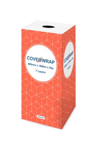 Folia do bel 500 Coverwrap biała 1800m/25 mikronów 2