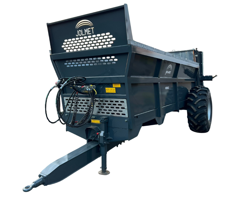 JOLMET Rozrzutnik obornika jednoosiowy N250/5/2 10t premium 1