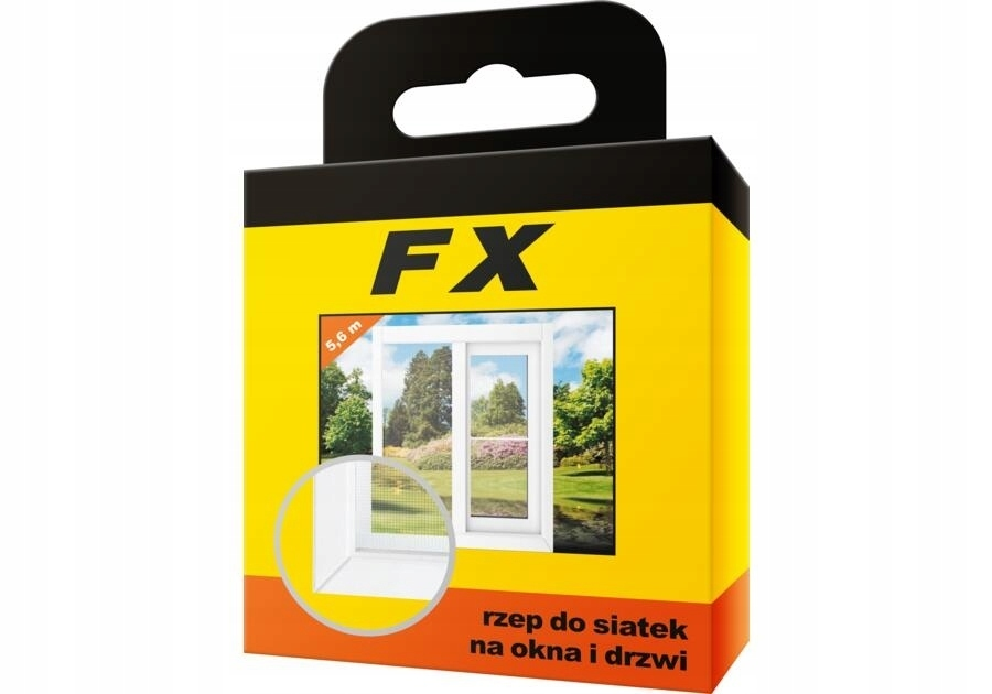 FX-rzep do siatki 5.6m moskitiera 1