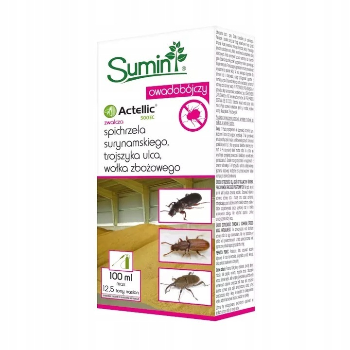 Sumin Actellic 500 EC 100ml / szkodniki zbożowe 1