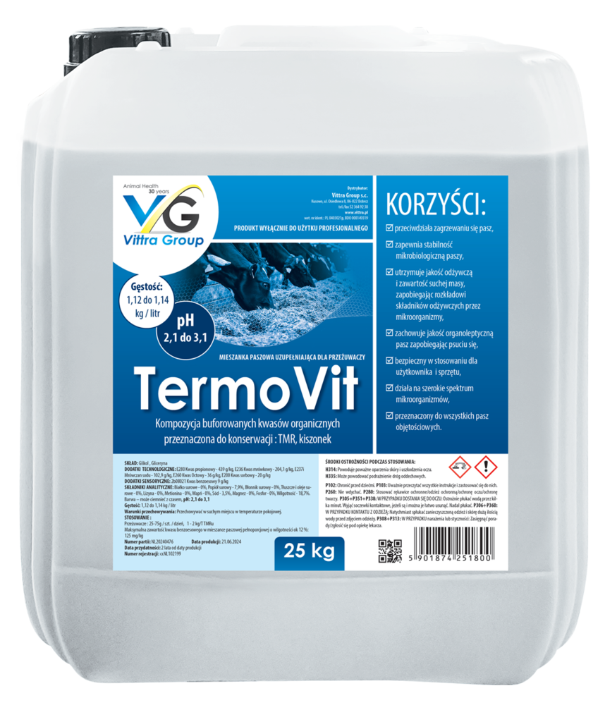 Vittra Termovit 25kg / konserwacja TMR 1