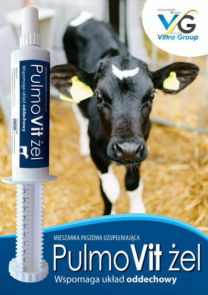 Vittra strzykawka Pulmovit 100ml / żel na kaszel 1