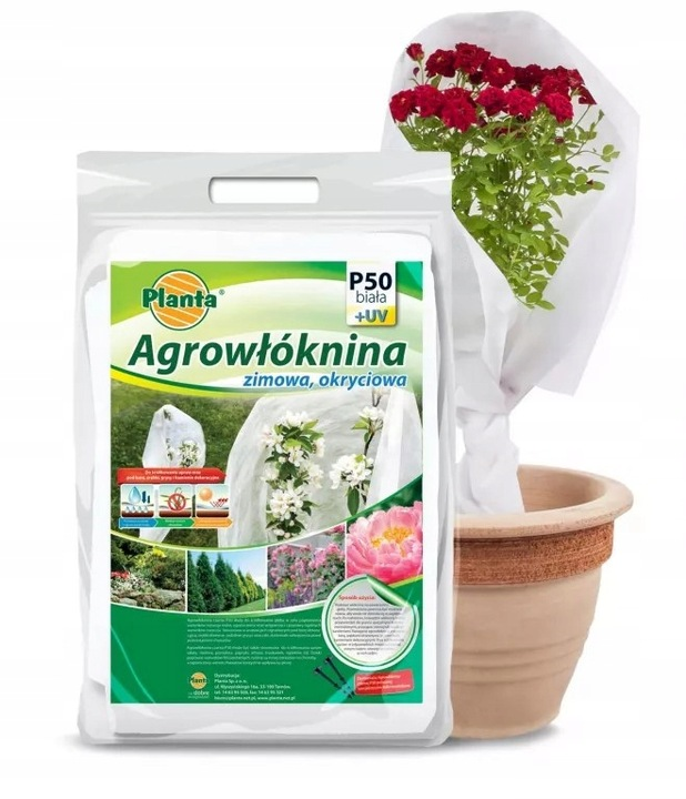 Planta agrowłóknina biała 50g 1.6x  5 1