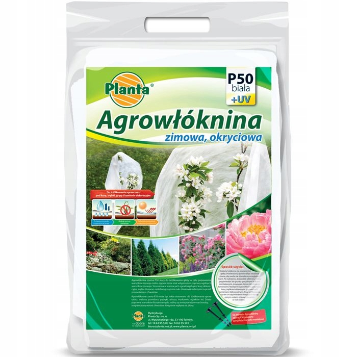Planta agrowłóknina biała 50g 1.6x 10 1