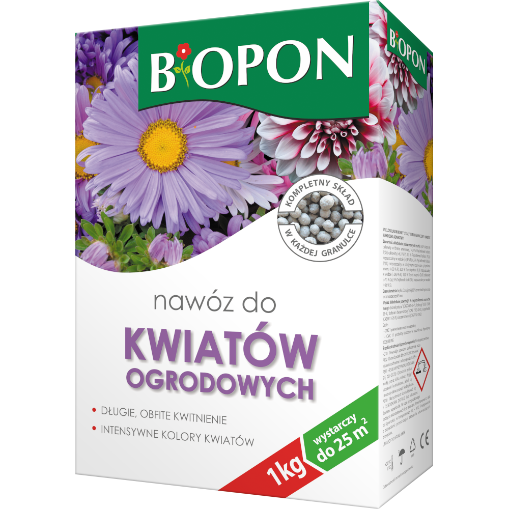 Biopon nawóz Kwiaty Ogrodowe 1kg 1