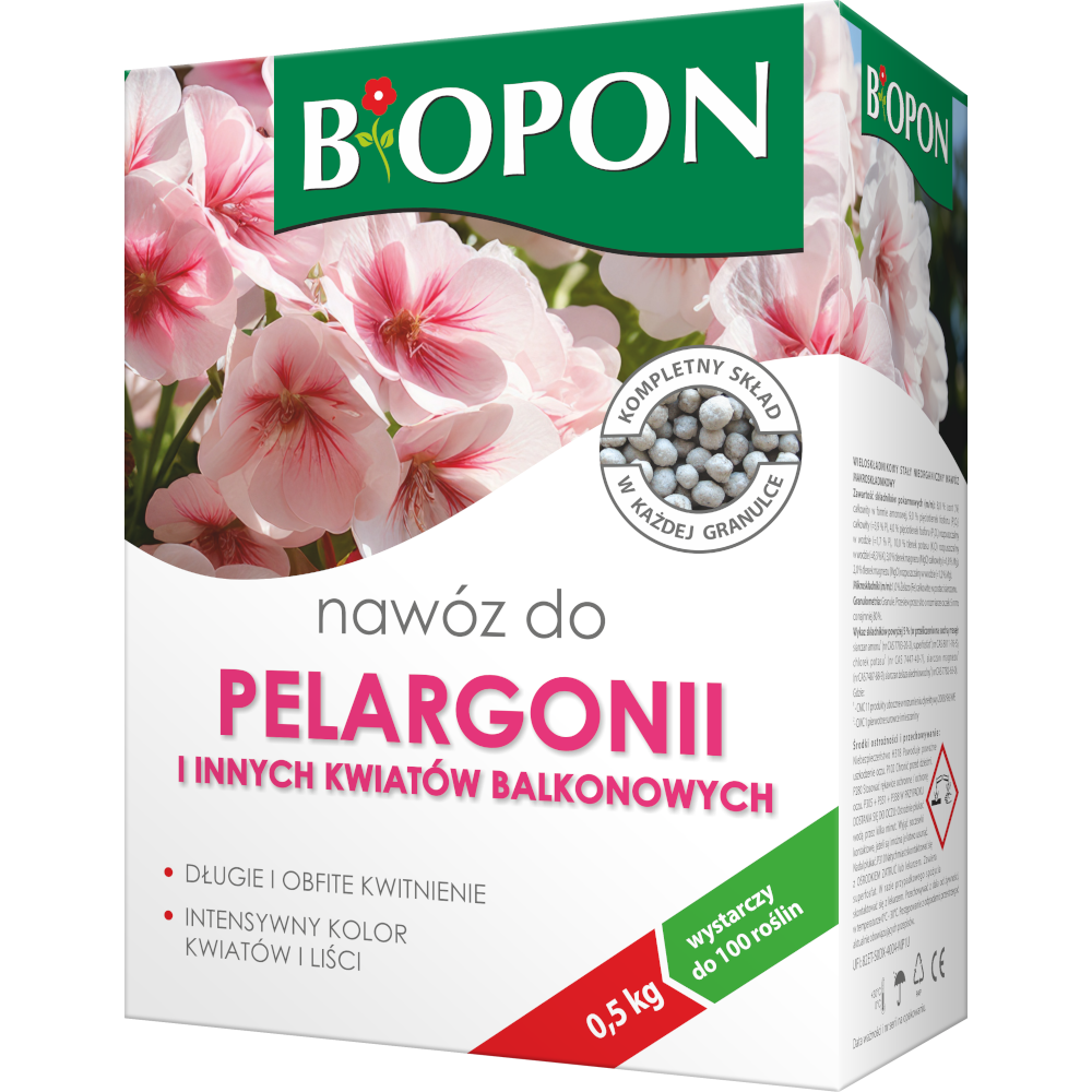 Biopon nawóz Pelargonia 1kg 1