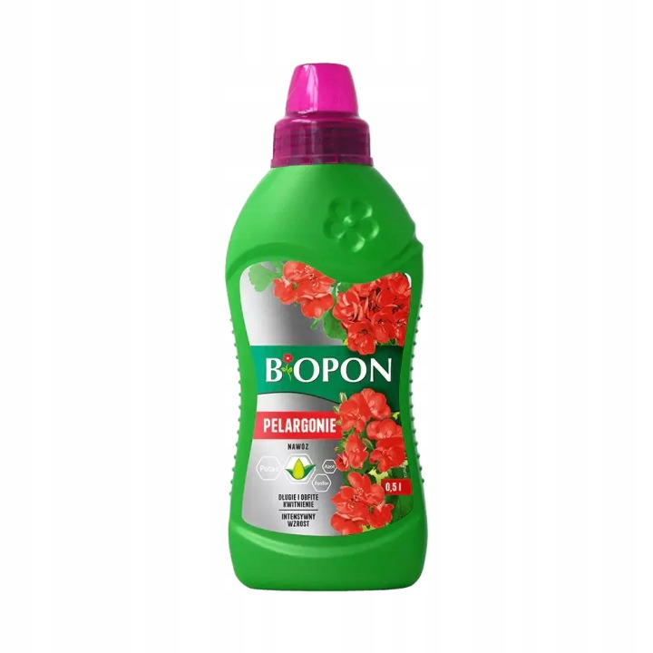 Biopon płyn do pelargonii 0.5l 1
