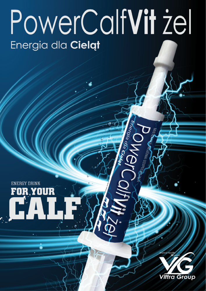 Vittra strzykawka PowerCalf 15ml / energia w żelu dla cieląt 1