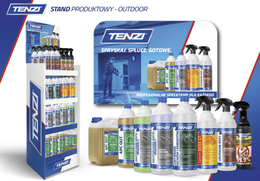 Stand ekspozycyjny - Tenzi z serii OUTDOOR 1