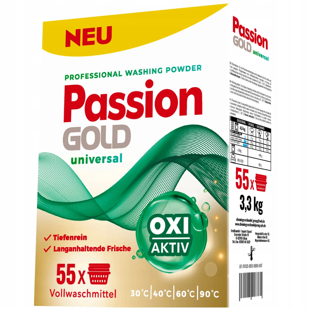 CH-PASSION GOLD Proszek 3.3kg Universal 1