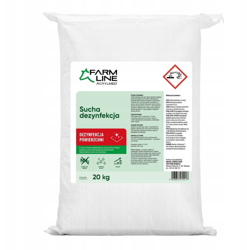 Acrylmed Sucha Dezynfekcja 20kg 1