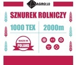 Sznurek do maszyn rolniczych Diamond Twine 1000tex / 2000m 1