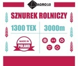 Sznurek do maszyn rolniczych Diamond Twine 1300tex / 3000m 1
