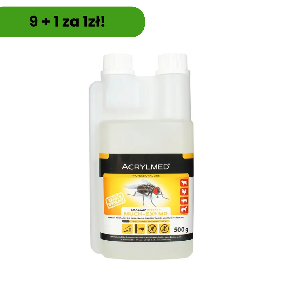 Specjalna oferta Muchex bezbarwny 0,5kg 1
