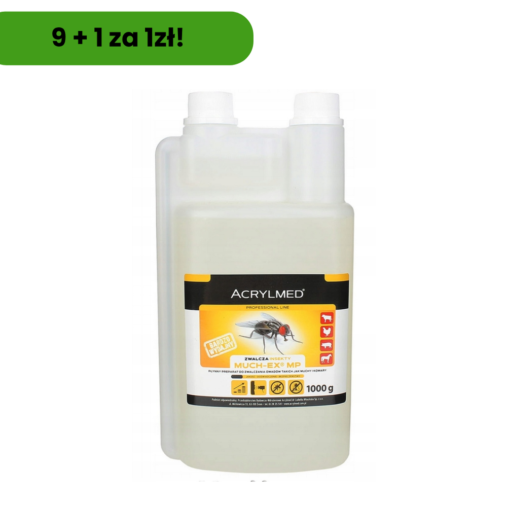 Specjalna oferta Muchex bezbarwny 1kg 1