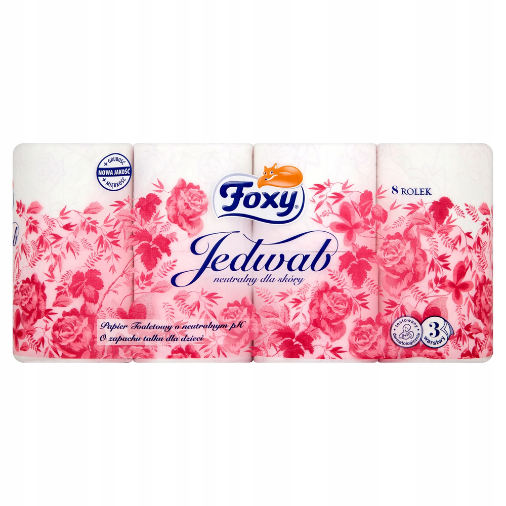 CH-Foxy papier toaletowy Jedwab 8szt 1