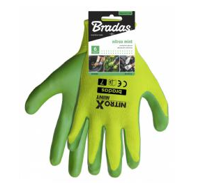 Bradas rękawice Nitrox Mint nitryl 6 1