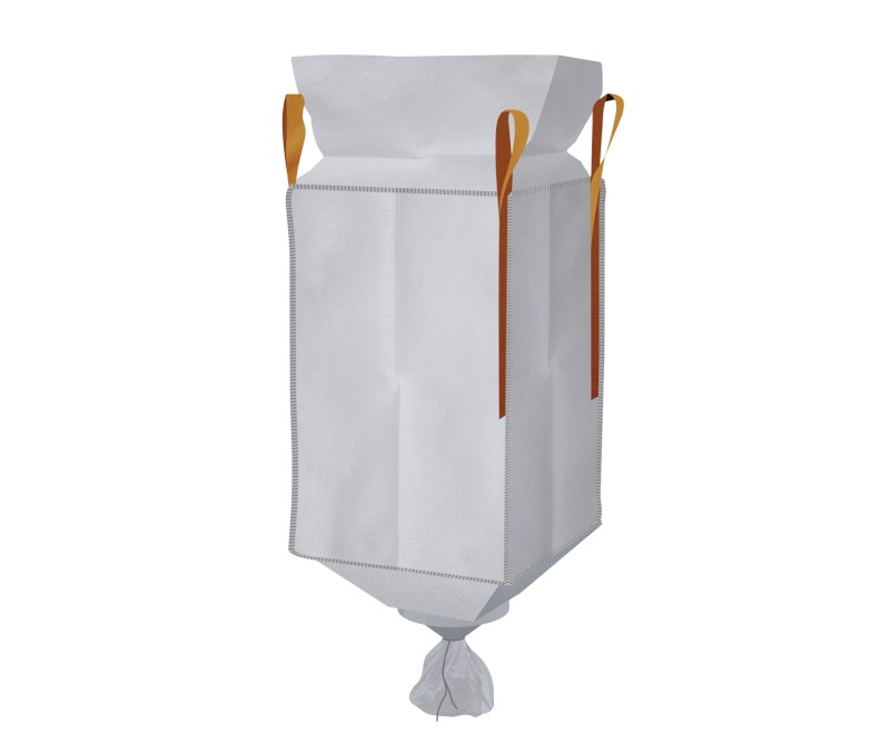 Big-bag 90x90x90 Dół Lej / Góra Fartuch 1