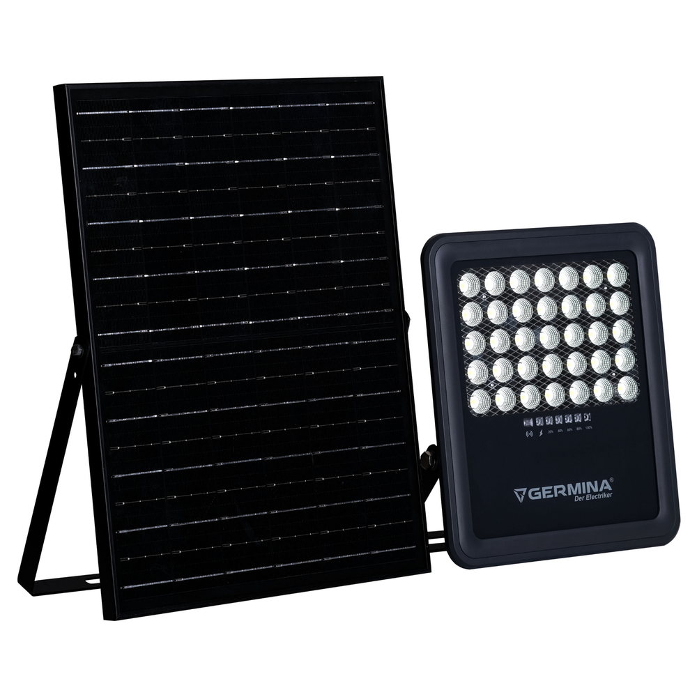 Germina naświetlacz LED z panelem solarnym Gemini 200W 1