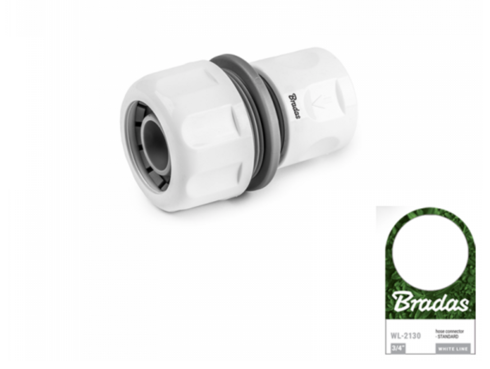Bradas szybkozłączka white  3/4 WL2130 1