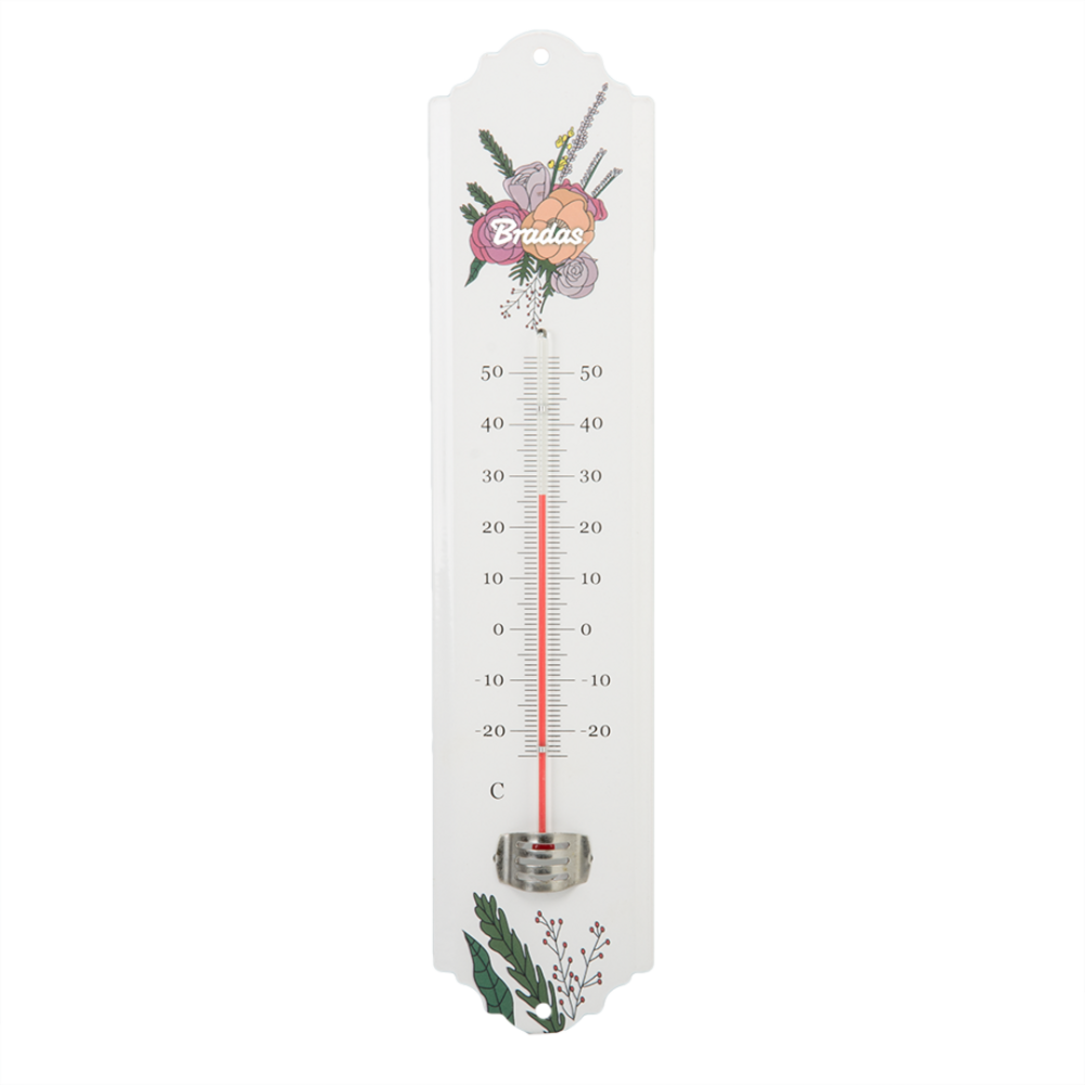 Bradas termometr zewnętrzny zaokienny metalowy 30cm 1