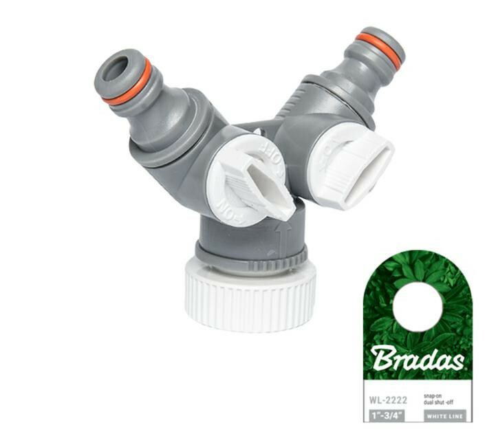 Bradas trójnik z zaworami GW 1/3/4 WL2222 1