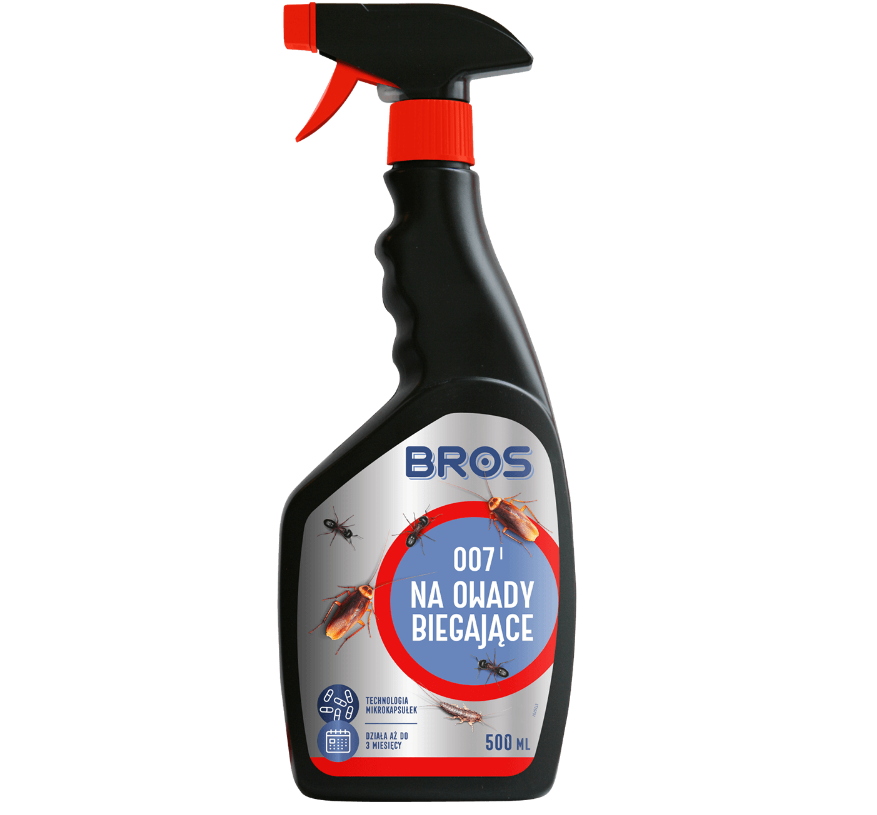 Bros 007 na owady biegające 500ml 1