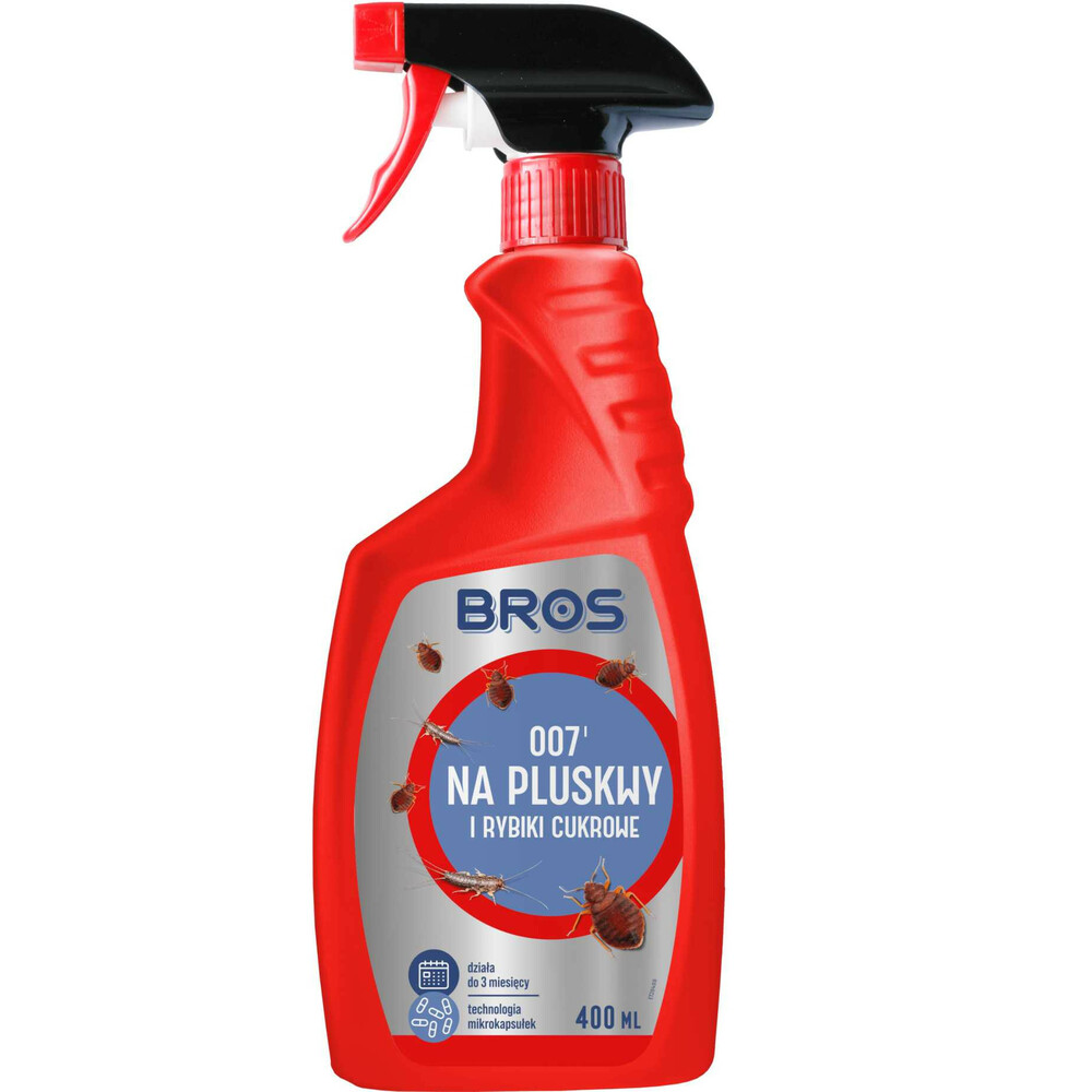 Bros 007 na pluskwy i rybiki cukrowe 400ml 1