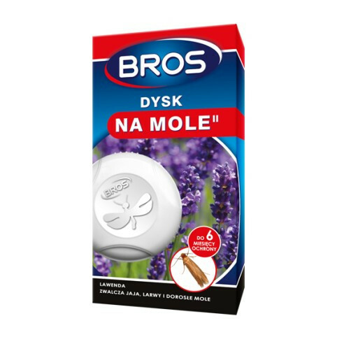Bros dysk na mole odzieżowe lawenda 1