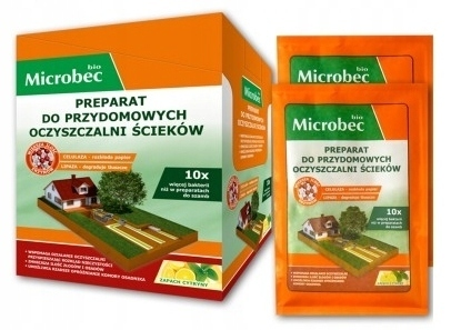 Bros microbec bio aktywator 1.2kg do oczyszczalni 1