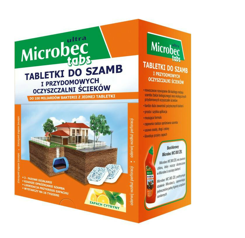 Bros microbec tabletki do szamba 16szt. 1