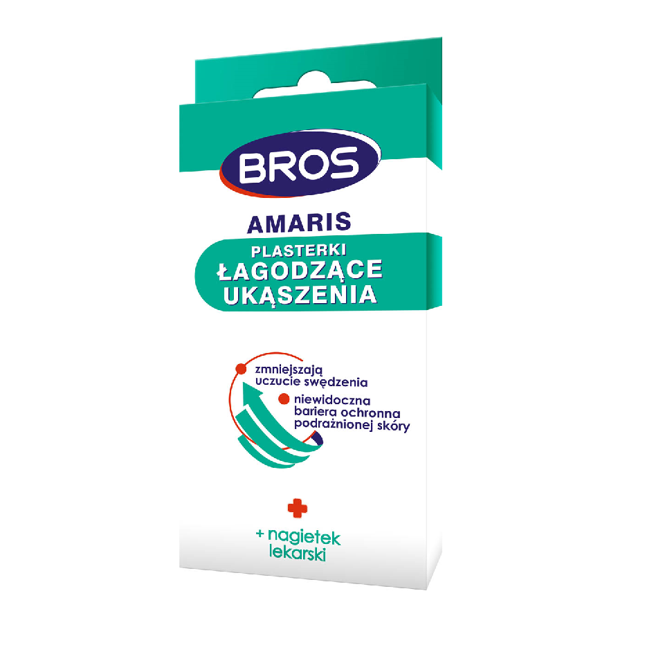 Bros plasterki łagodzące ukąszenia 20szt 1