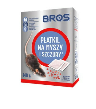 Bros płatki na myszy i szczury 1kg - 5x200g doypack 1