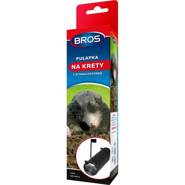 Bros pułapka na kreta+sygnalizator 1