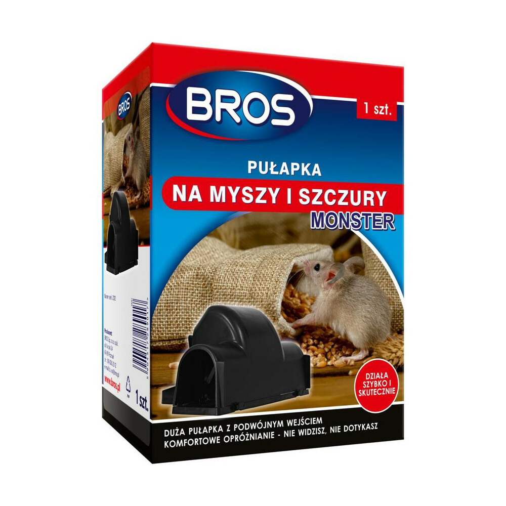 Bros pułapka na myszy i szczury monster 1