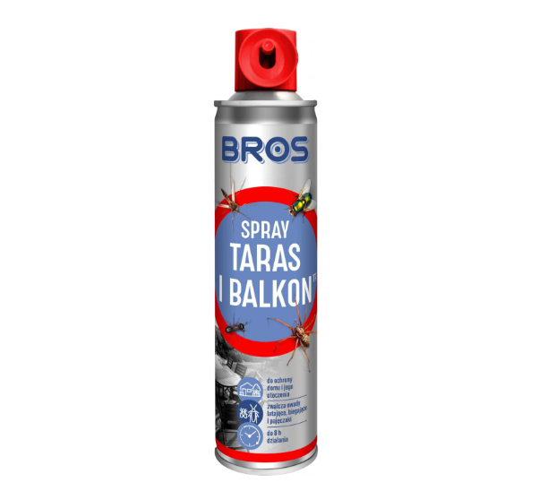 Bros spray na owady taras i balkon 350ml 1