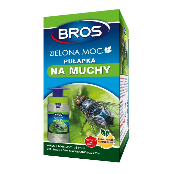 Bros zielona moc pułapka na muchy 1