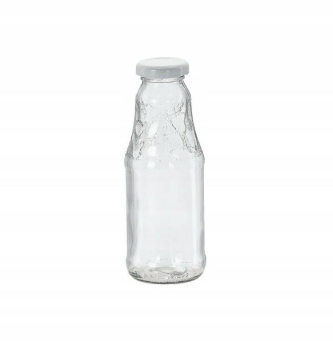 Butelka na sok 330ml+zakrętka fi 38 1