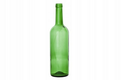 Butelka na wino 750ml zieleń kod 0617 1