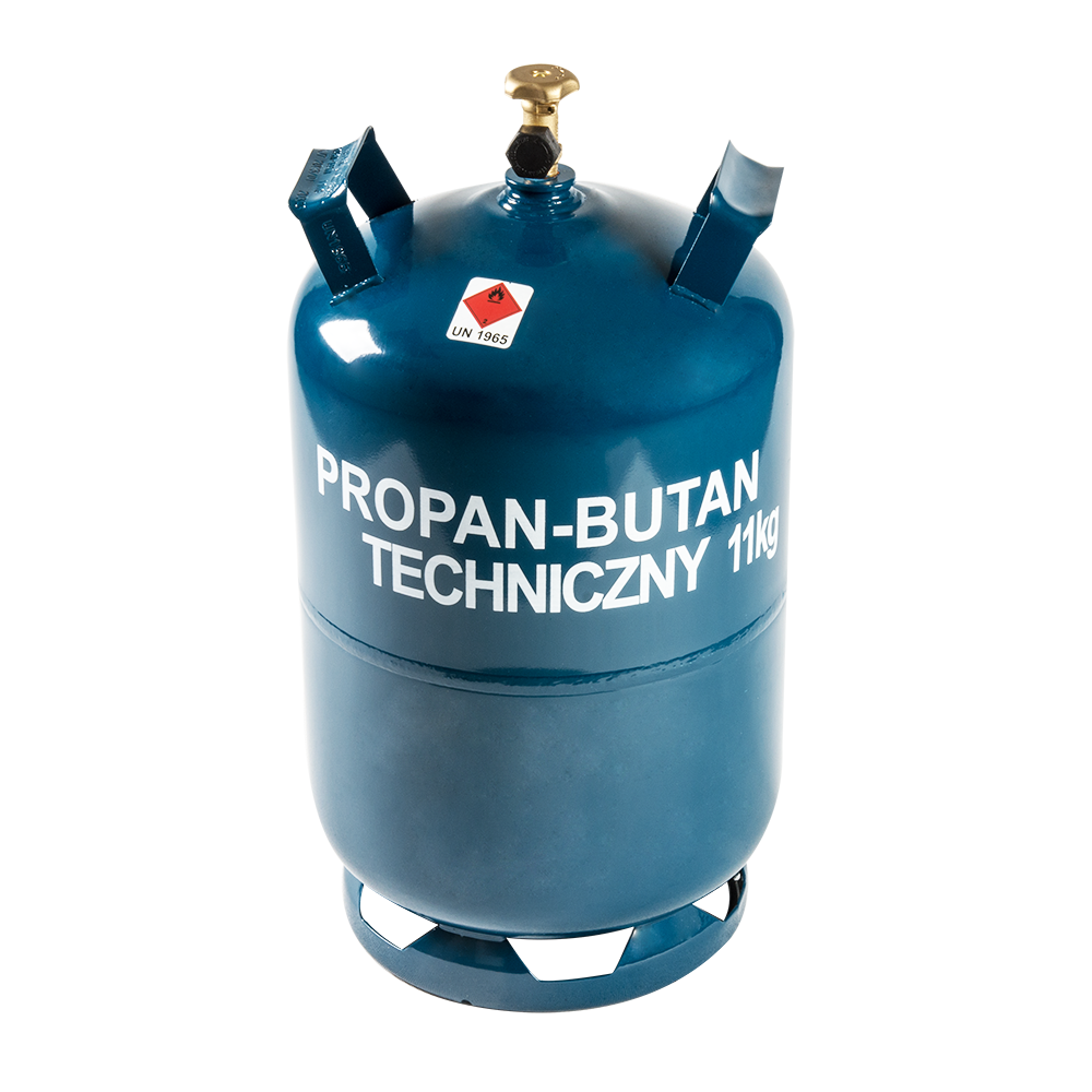 Butla do gazu propan-butan 11kg 1