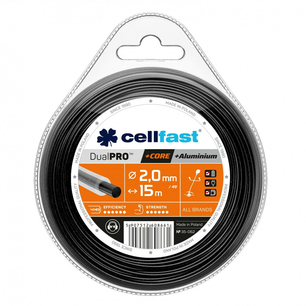 Cell-Fast żyłka z rdzeniem okrągła 2.0mmx15 1