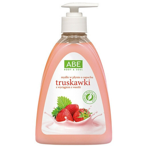 CH-ABE mydło w płynie 500ml truskawka 1