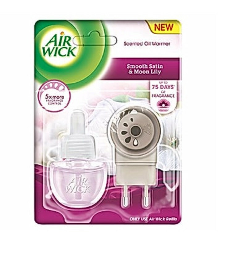 CH-AirWick elektro 19ml Księżycowa Lilia otuloną satyną 1