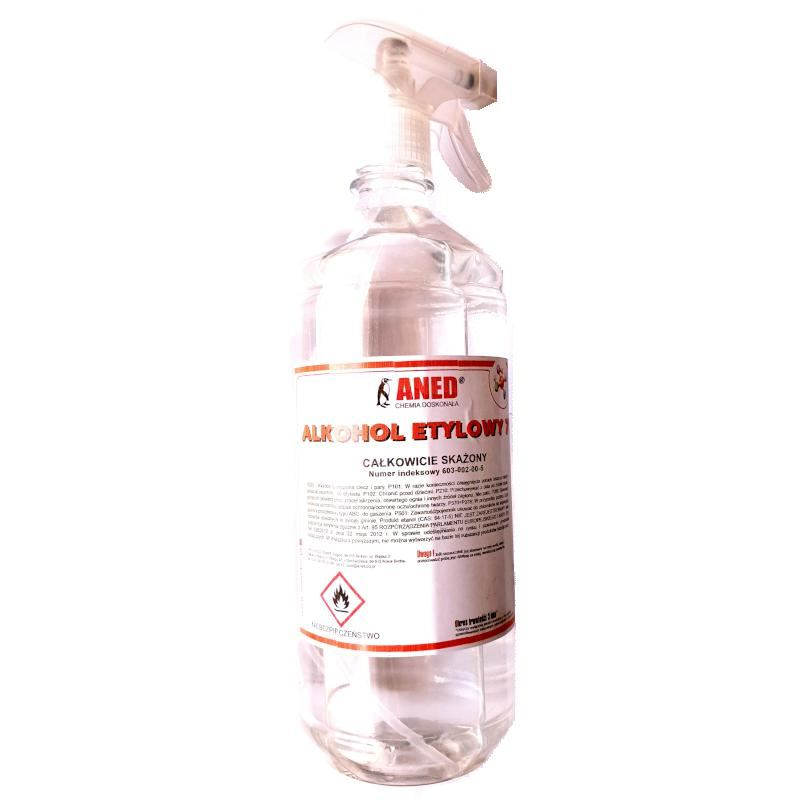 CH-Alkohol etylowy 75% 1l całkow.skażony spray 1