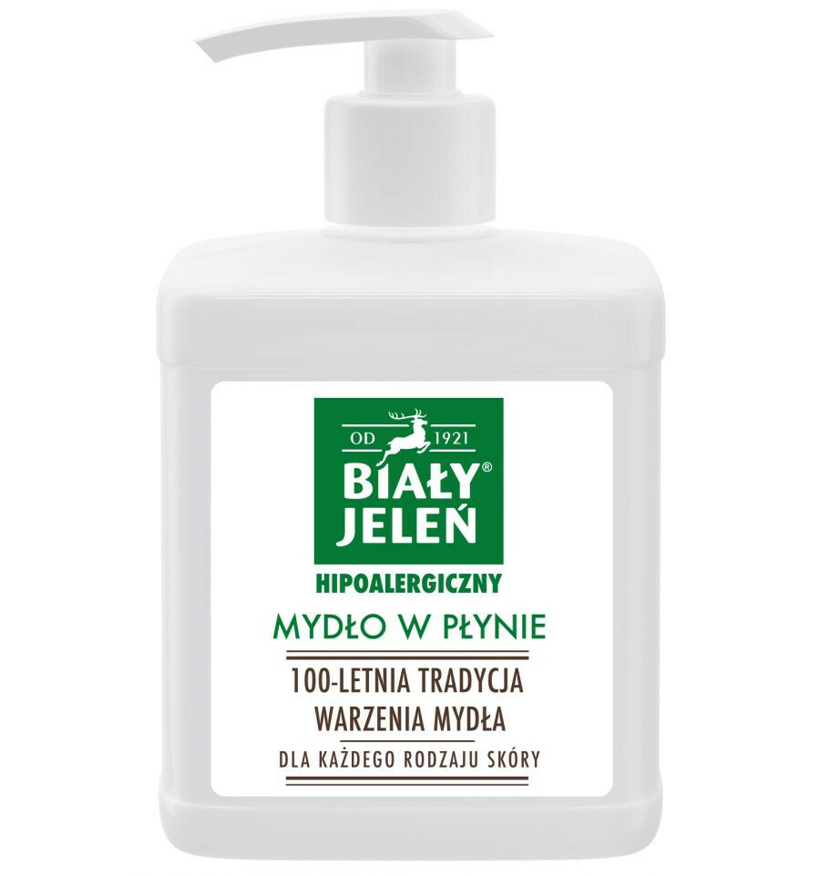 CH-Biały jeleń mydło w pompce 500ml 1