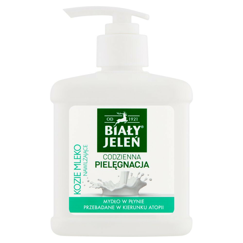 CH-Biały jeleń mydło w pompce 500ml kozie mleko 1