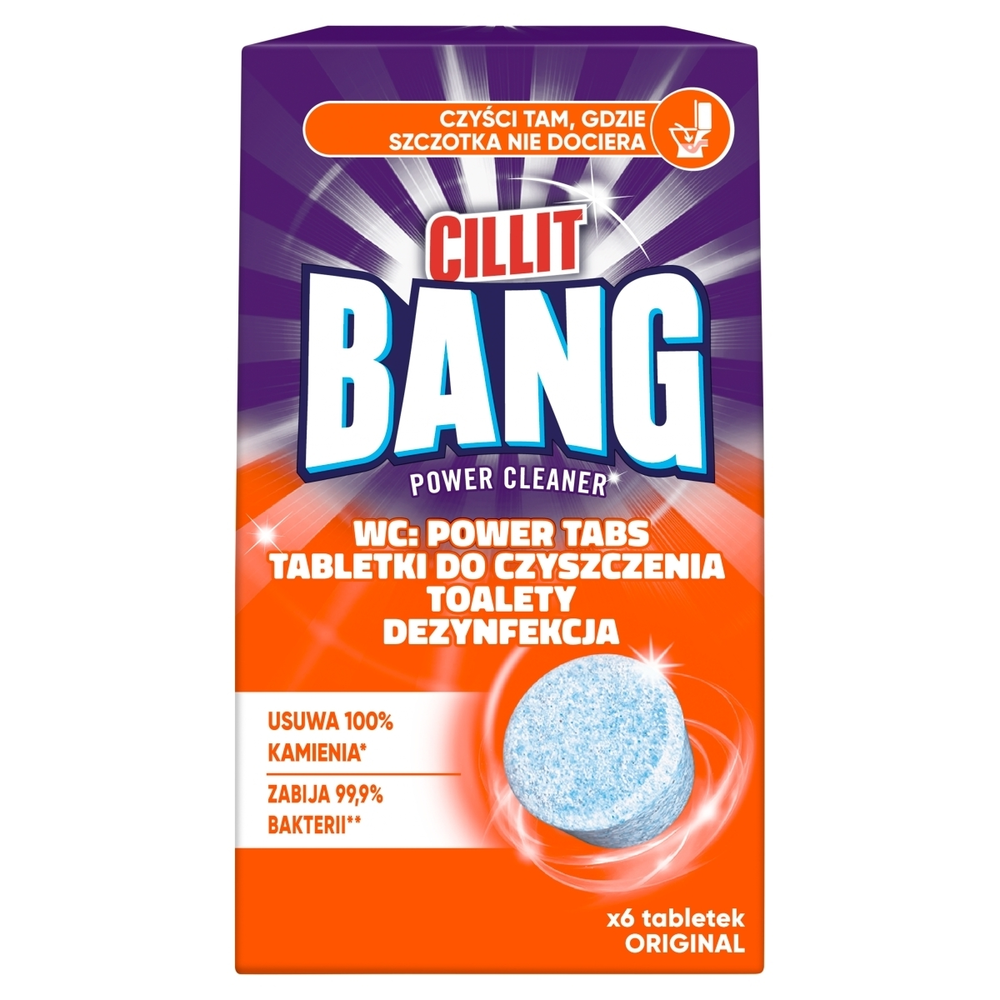 CH-Cillit Bang WC tabletki czyszczące PINE 6szt. 1