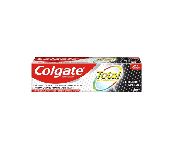 CH-Colgate pasta Total 75ml Charcoal and clean 1