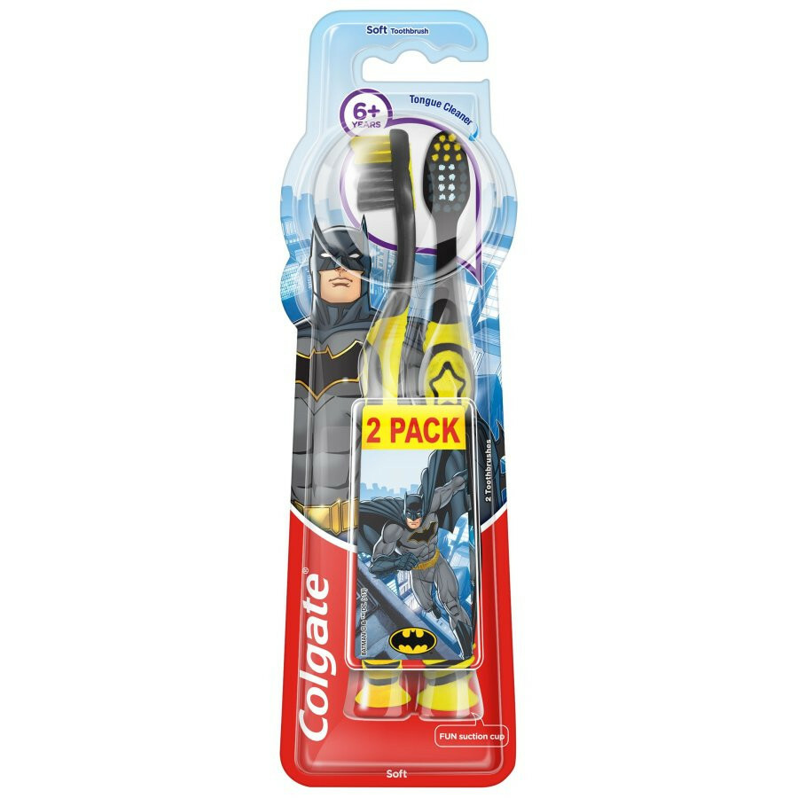 CH-Colgate szczoteczka 2szt dla dzieci 6+ soft 1