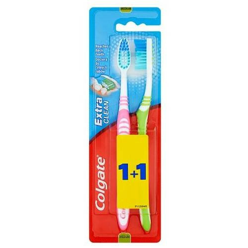 CH-Colgate szczoteczka 2szt Extra clean 1